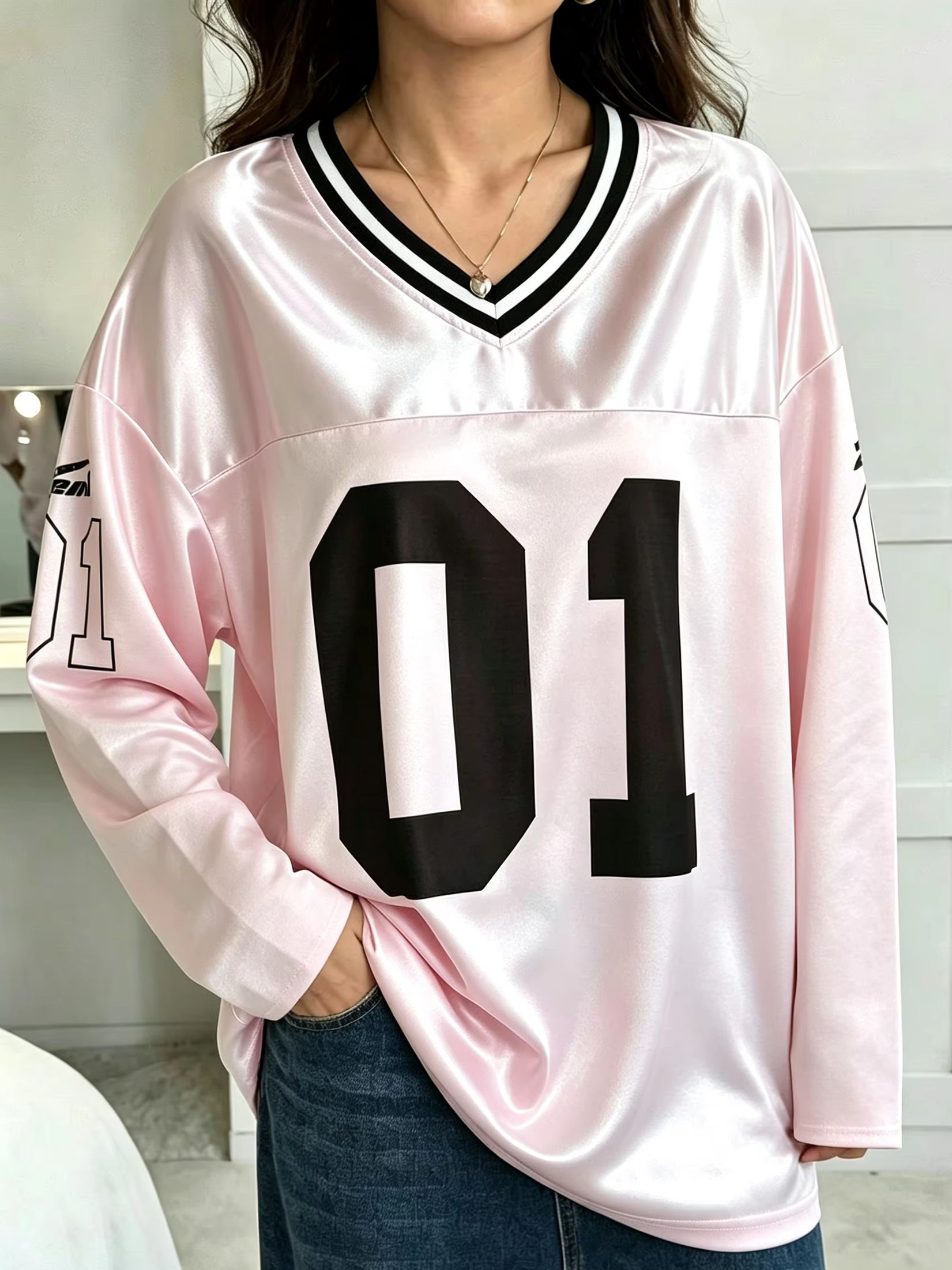 Men'S Tops Fashion - تي شيرت رجالي ونسائي بأكمام طويلة