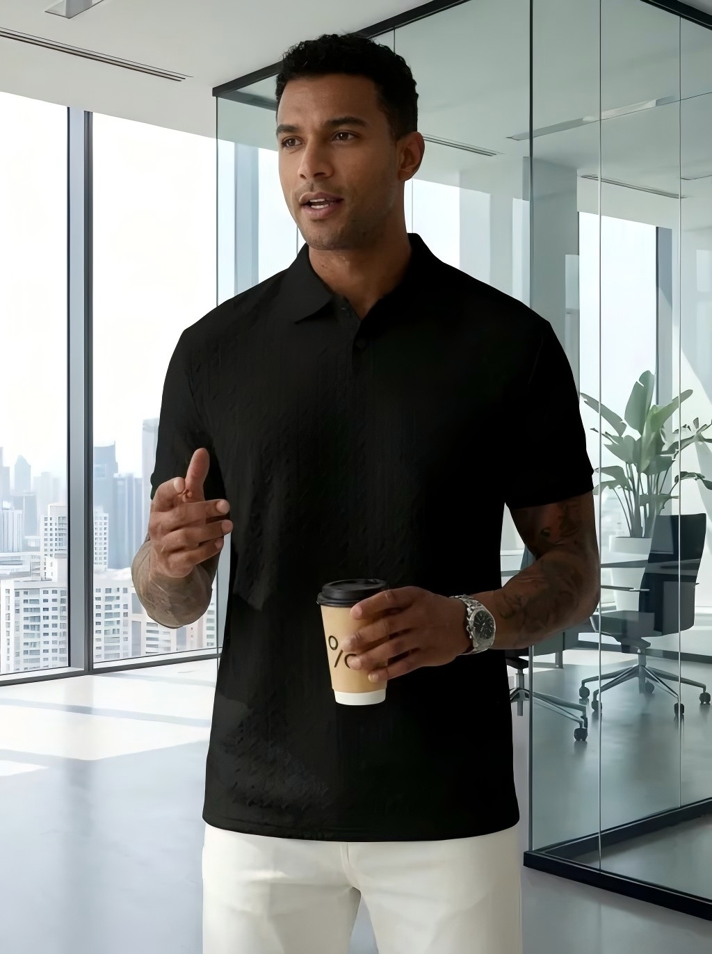 Men'S Fashion Questions - قميص بولو رجالي جديد للصيف بأكمام