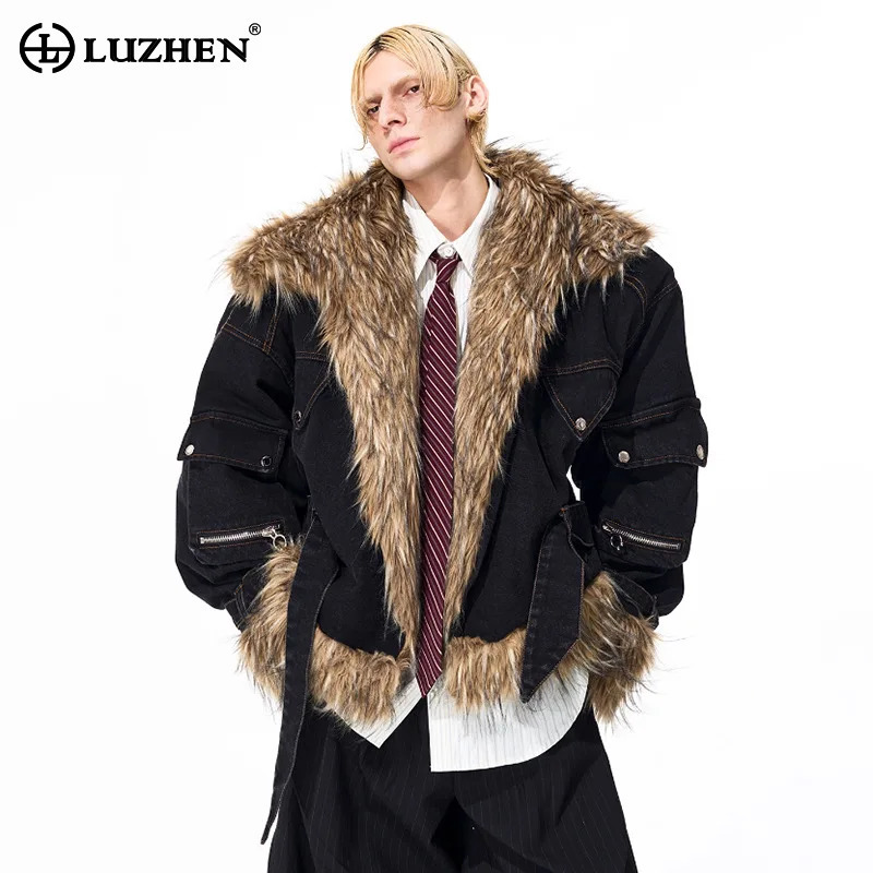 Fashion Harness Men - LUZHEN موضة شخصية فو الفراء الربط