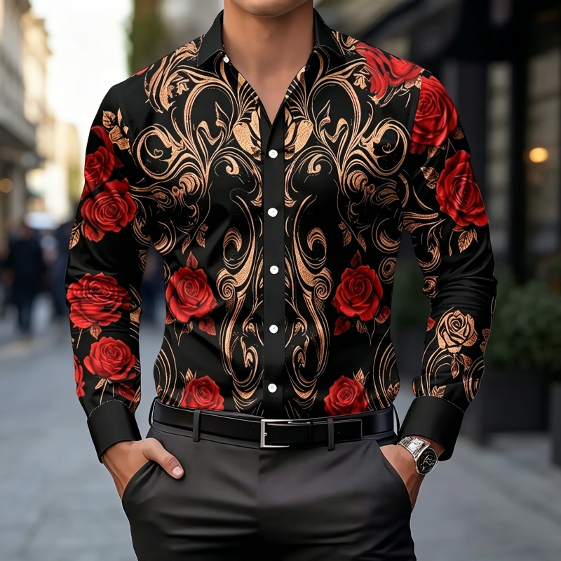 Men'S Tops Fashion - قميص رجالي جديد لعام 2026 بتصميم