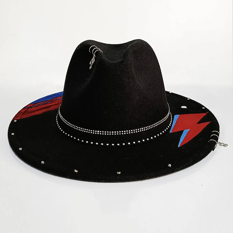 Mens Fashion Bucket Hat - قبعة فيدورا مخيطة يدويًا، قبعة جاز
