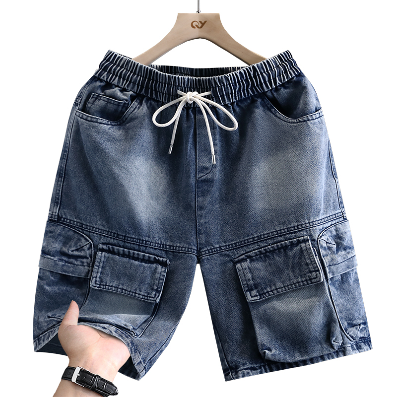Mens Fashion Denim - شورت كارجو رجالي جديد لصيف هذا