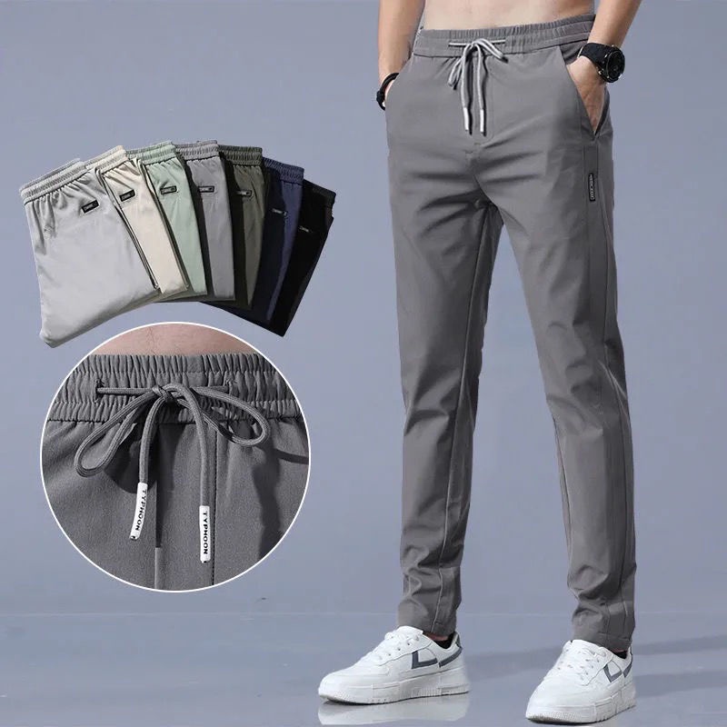 Chino Pants Men - سراويل تشينو كاجوال للرجال ، بنطلون