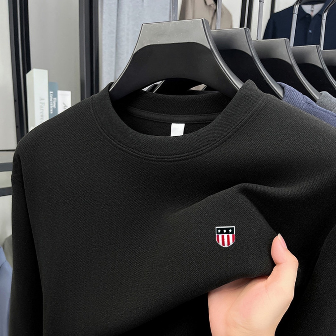 قميص رجالي طويل الأكمام برقبة  - مراجعة Men'S Tops Fashion وسعره