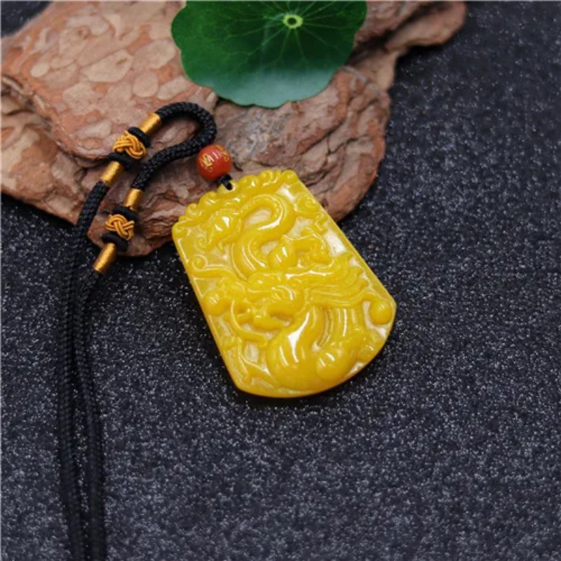 قلادة من اليشم اليشم اليشم الأ - مراجعة Yellow Men'S Fashion وسعره