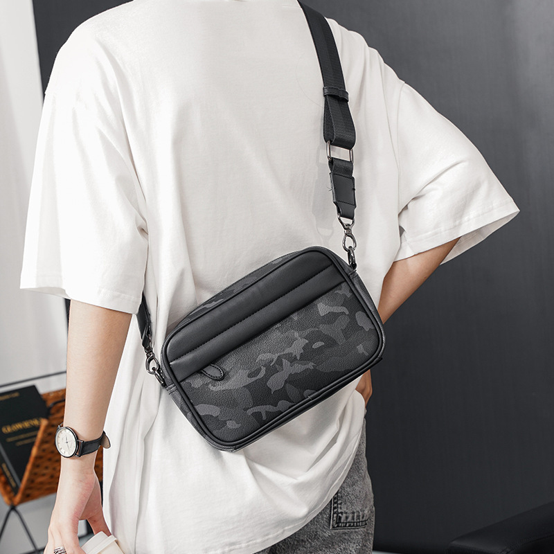 مصمم التمويه حقائب كروس صغيرة  - مراجعة Fashion Harness Men وسعره