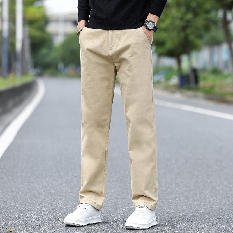 بنطلون رجالي كاجوال بخصر متوسط - مراجعة Chino Pants Men وسعره