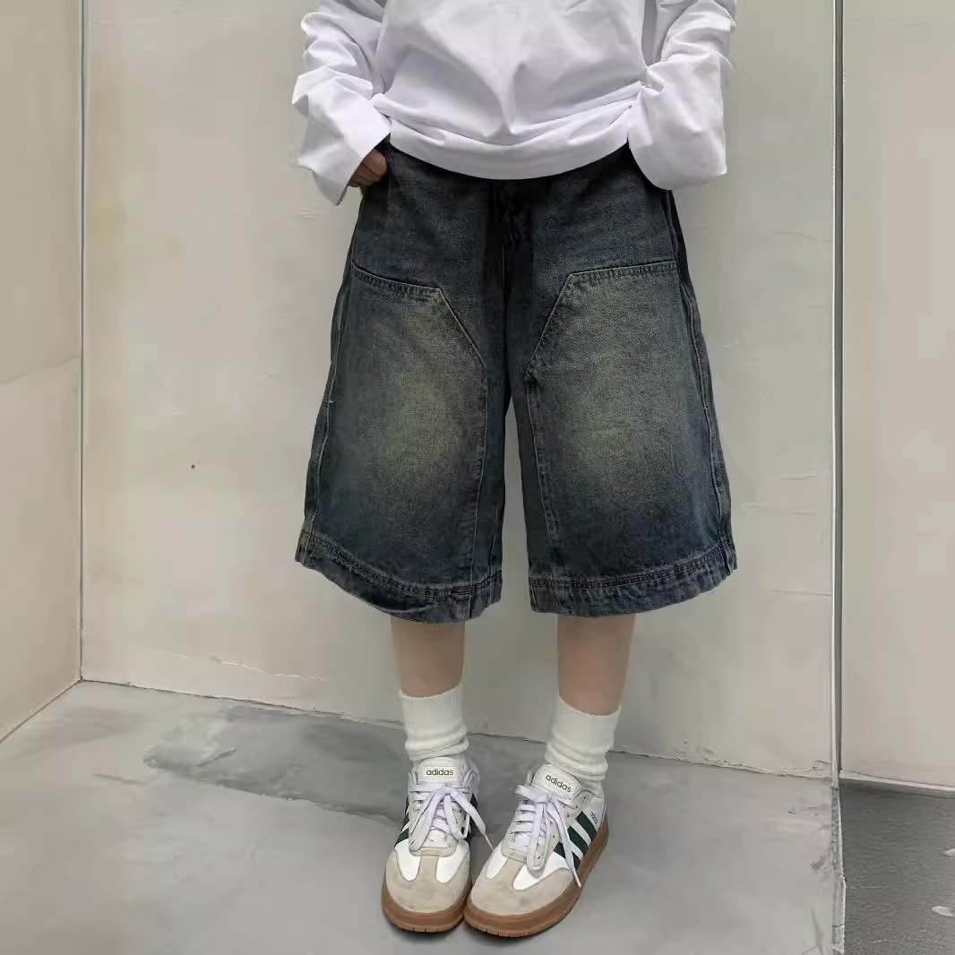 النساء Y2K خمر فضفاض شورتات جي - مراجعة Mens Fashion Denim وسعره