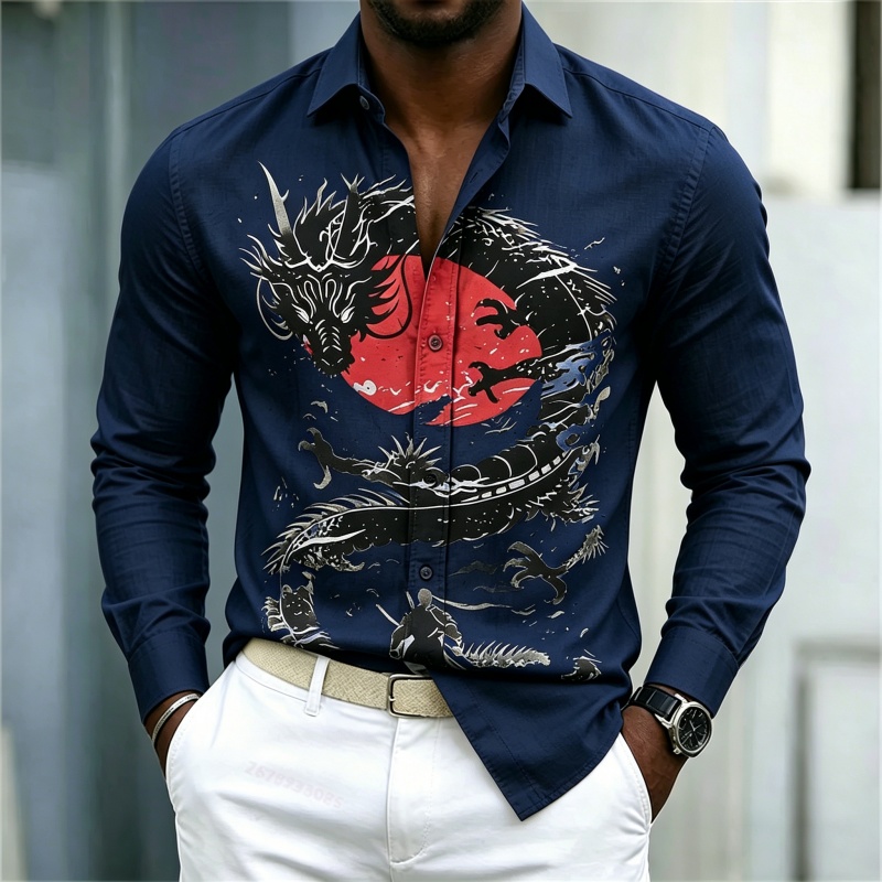 قميص رجالي جديد لعام 2026 بنمط - مراجعة Men'S Tops Fashion وسعره