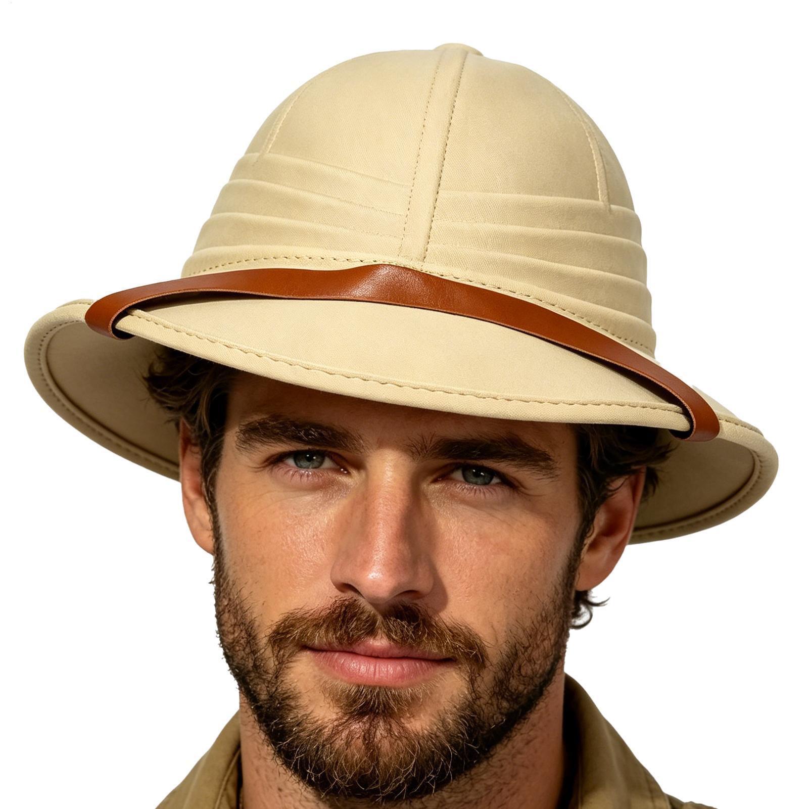 قبعة قش بريطية أنيقة للرجال وا - مراجعة Mens Fashion Bucket Hat وسعره