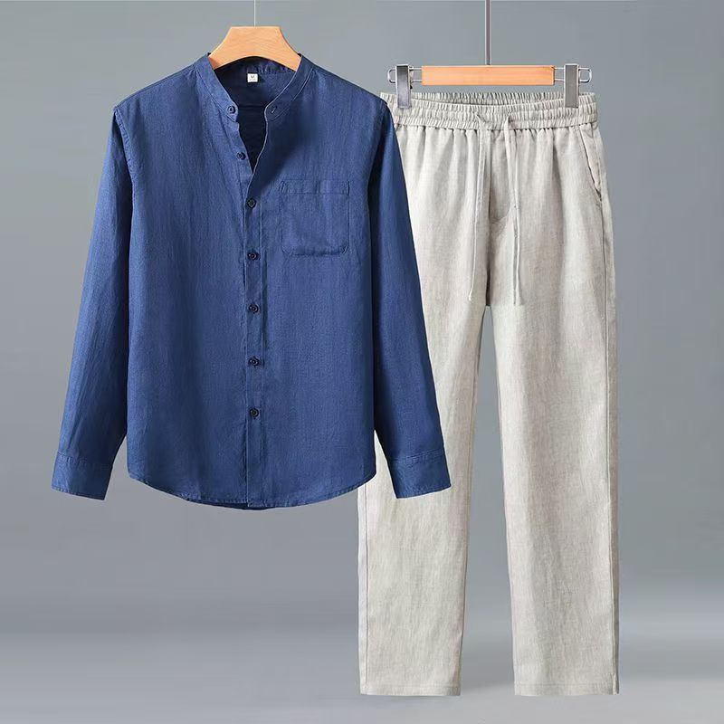 طقم (قميص + بنطلون) صيف 2026 أ - مراجعة Mens Fashion Style وسعره