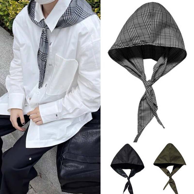 وشاح قطني أصلي بغطاء للرأس من  - مراجعة Men'S Fashion With Hat وسعره