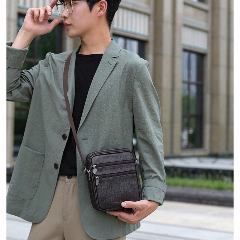 حقيبة كتف رجالية كاجوال من الج - مراجعة Fashion Harness Men وسعره