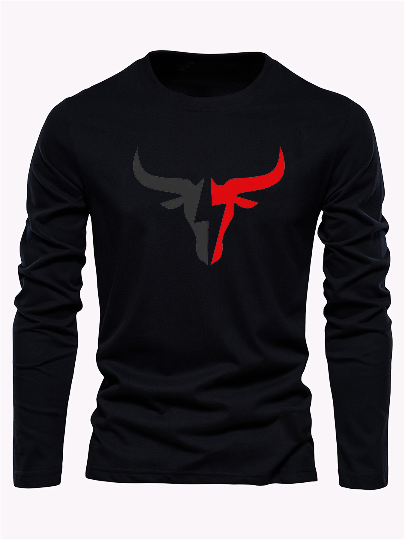 تي شيرت رجالي بأكمام طويلة بلو - مراجعة Men'S Tops Fashion وسعره