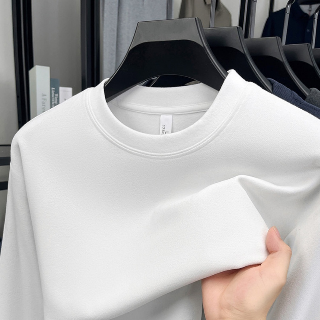 قميص رجالي طويل الأكمام برقبة  - مراجعة Men'S Tops Fashion وسعره