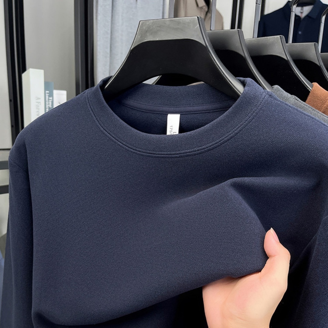قميص رجالي طويل الأكمام برقبة  - مراجعة Men'S Tops Fashion وسعره