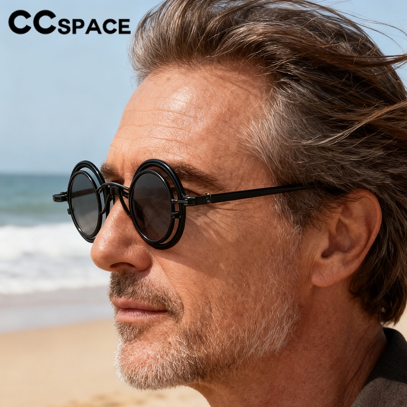 المعادن استدارة فاسق النظارات  - مراجعة Fashion Men Vogue وسعره