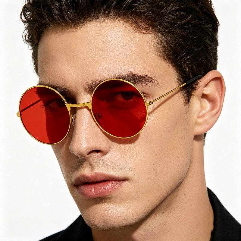 نظارات شمسية كلاسيكية بإطار دا - مراجعة Yellow Men'S Fashion وسعره