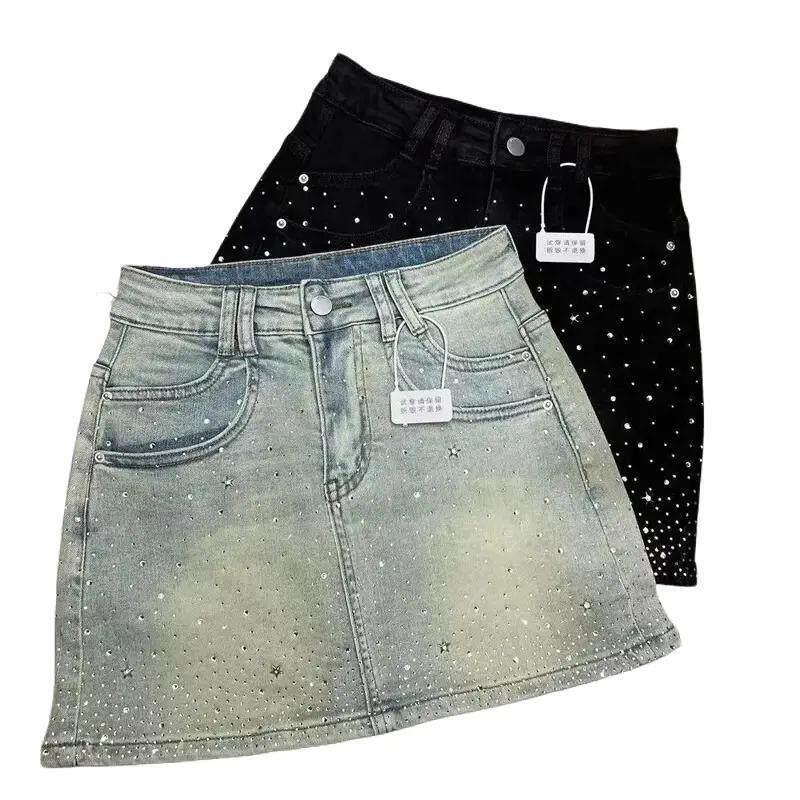 تنورة جينز K 59702 مرصعة بالأح - مراجعة Mens Fashion Denim وسعره
