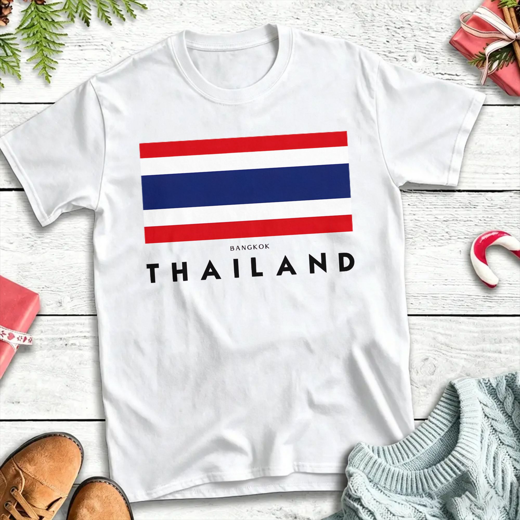 تي شيرت ستريت وير صيفي بتصميم  - مراجعة Mens Fashion Bangkok وسعره