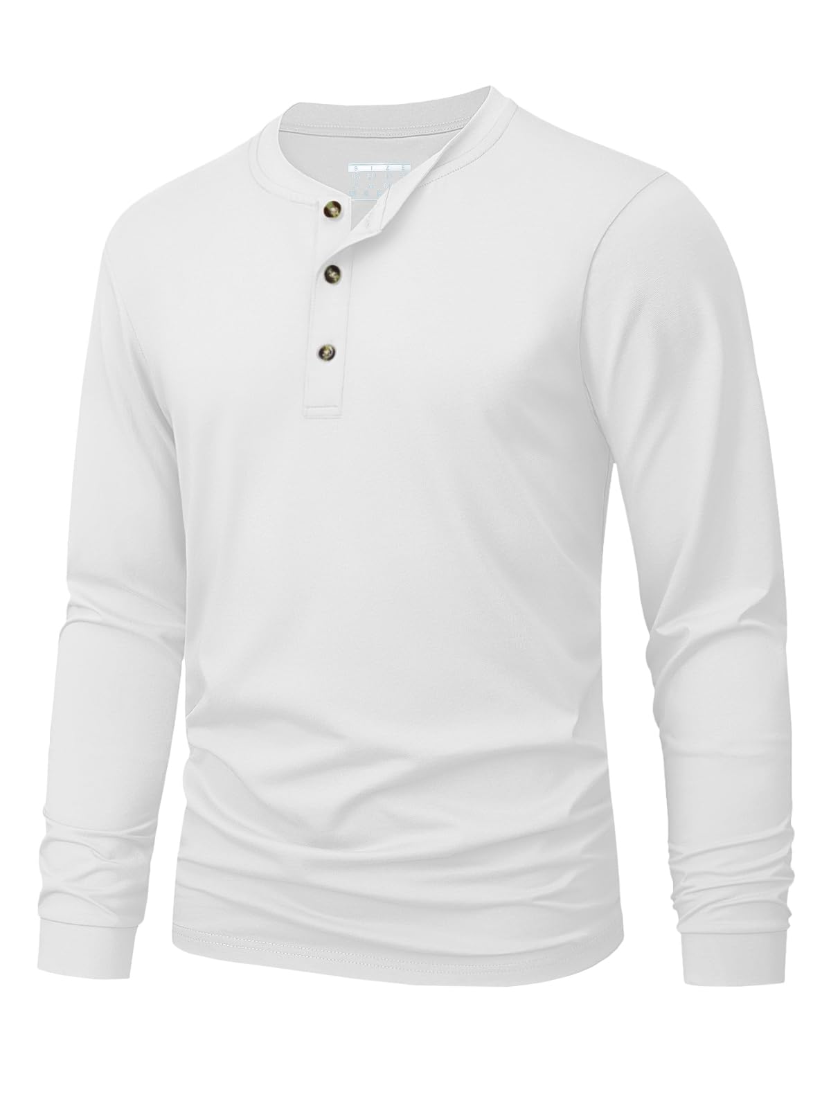 تي شيرت هينلي للرجال بسيط بلون - مراجعة Men'S Tops Fashion وسعره