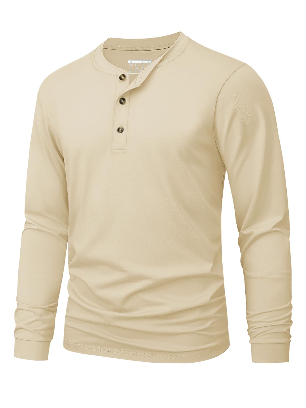 تي شيرت هينلي للرجال بسيط بلون - مراجعة Men'S Tops Fashion وسعره
