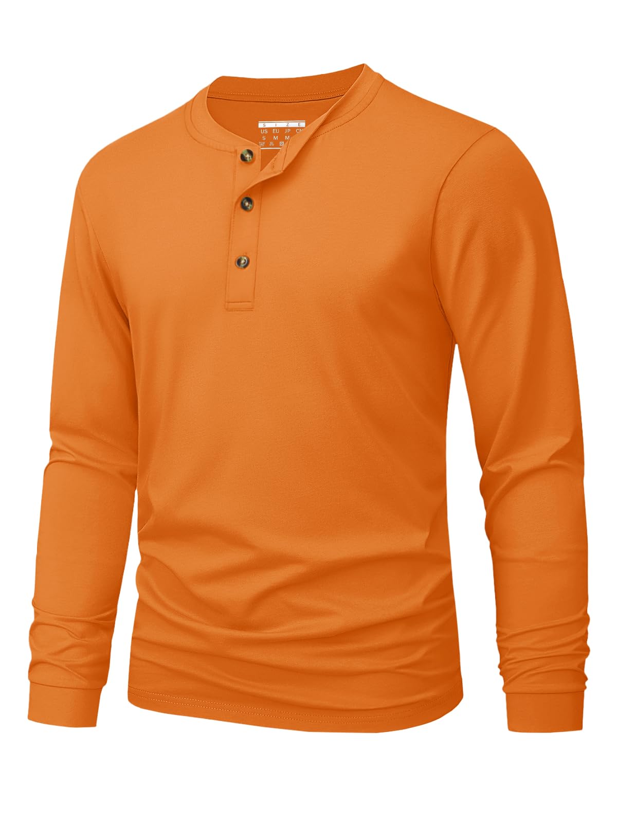 تي شيرت هينلي للرجال بسيط بلون - مراجعة Men'S Tops Fashion وسعره