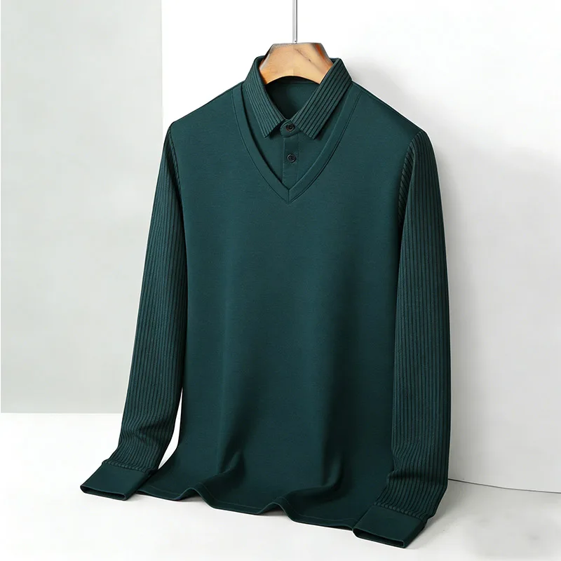 بلوزة رجالية مكونة من قطعتين ب - مراجعة Men'S Tops Fashion وسعره