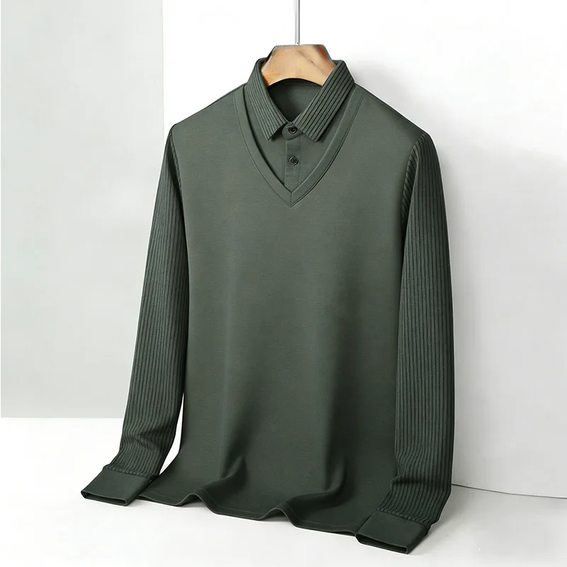 بلوزة رجالية مكونة من قطعتين ب - مراجعة Men'S Tops Fashion وسعره