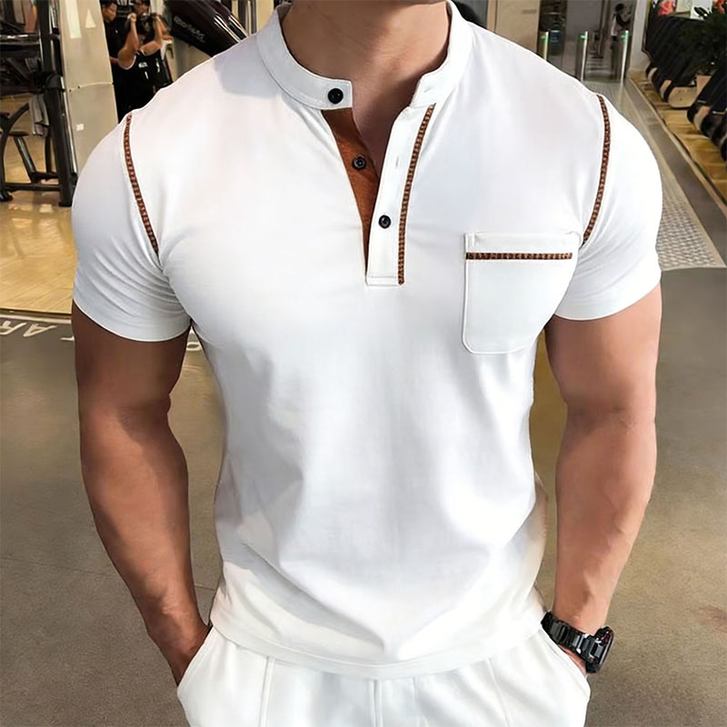 قميص بولو رجالي جديد للصيف بيا - مراجعة Mens Fashion Style وسعره